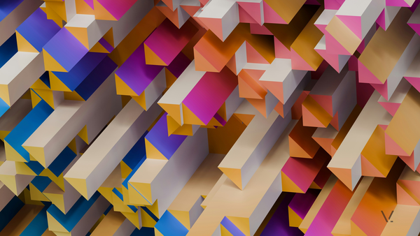 prism — pastel isometric blocks